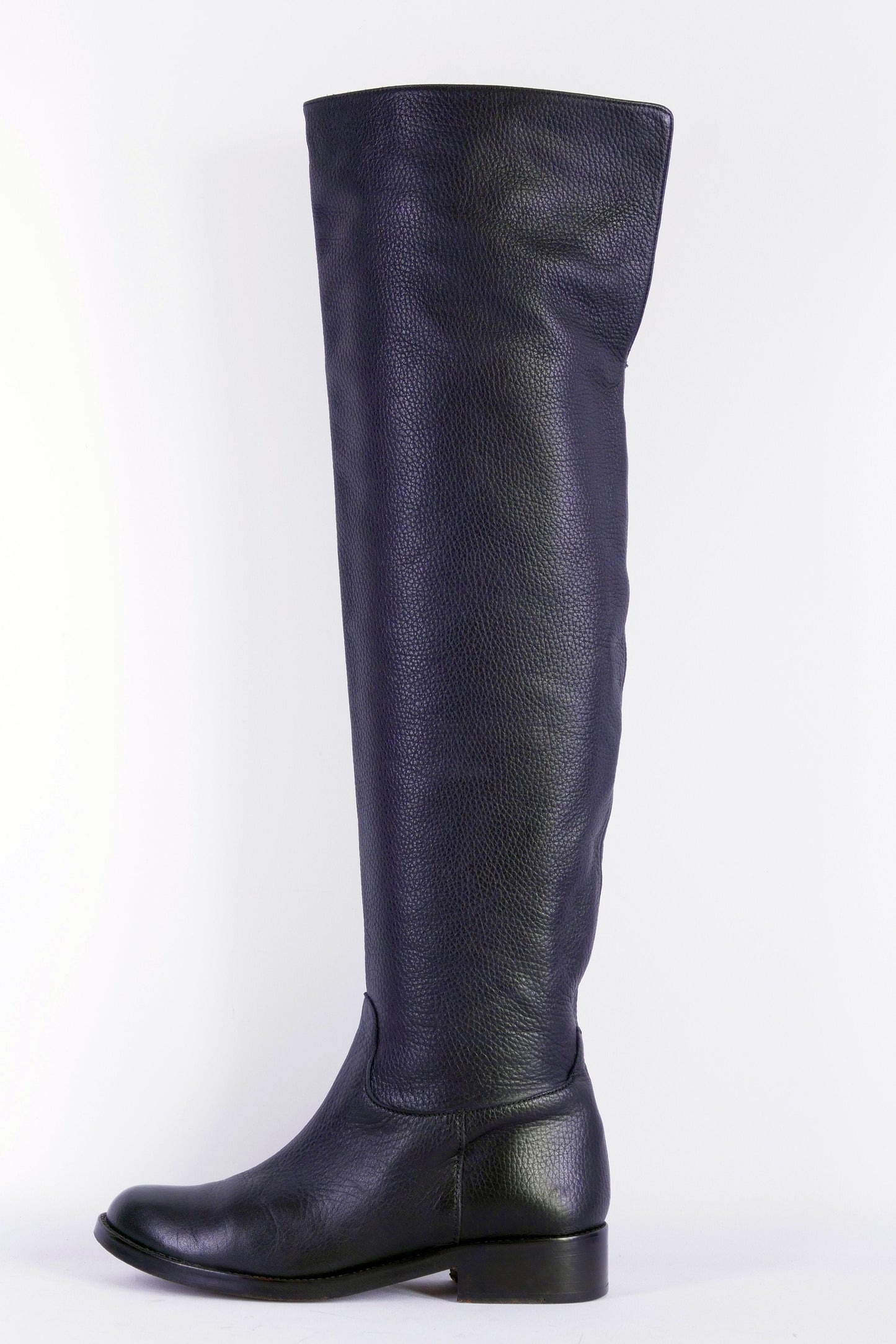 BUUTS Tommy Hilfiger Overknees Leder schwarz 223024-1