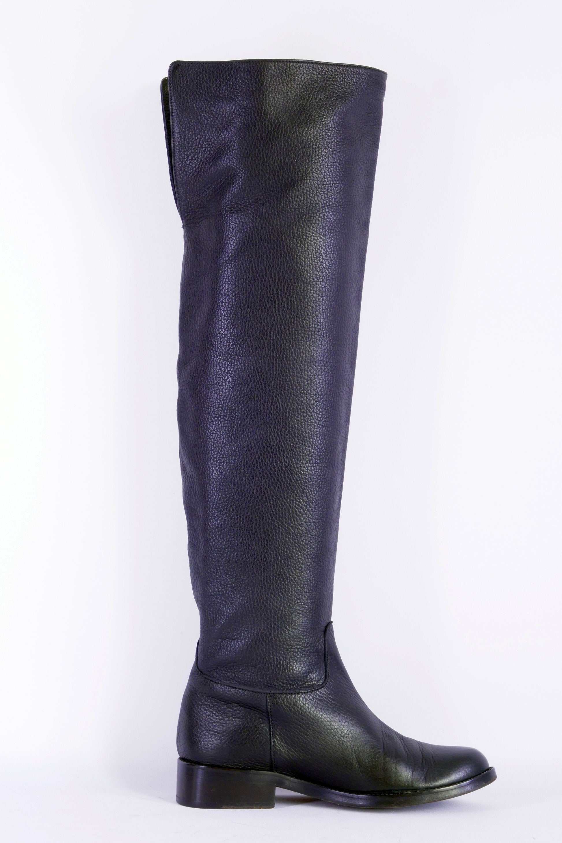 BUUTS Tommy Hilfiger Overknees Leder schwarz 223024-3