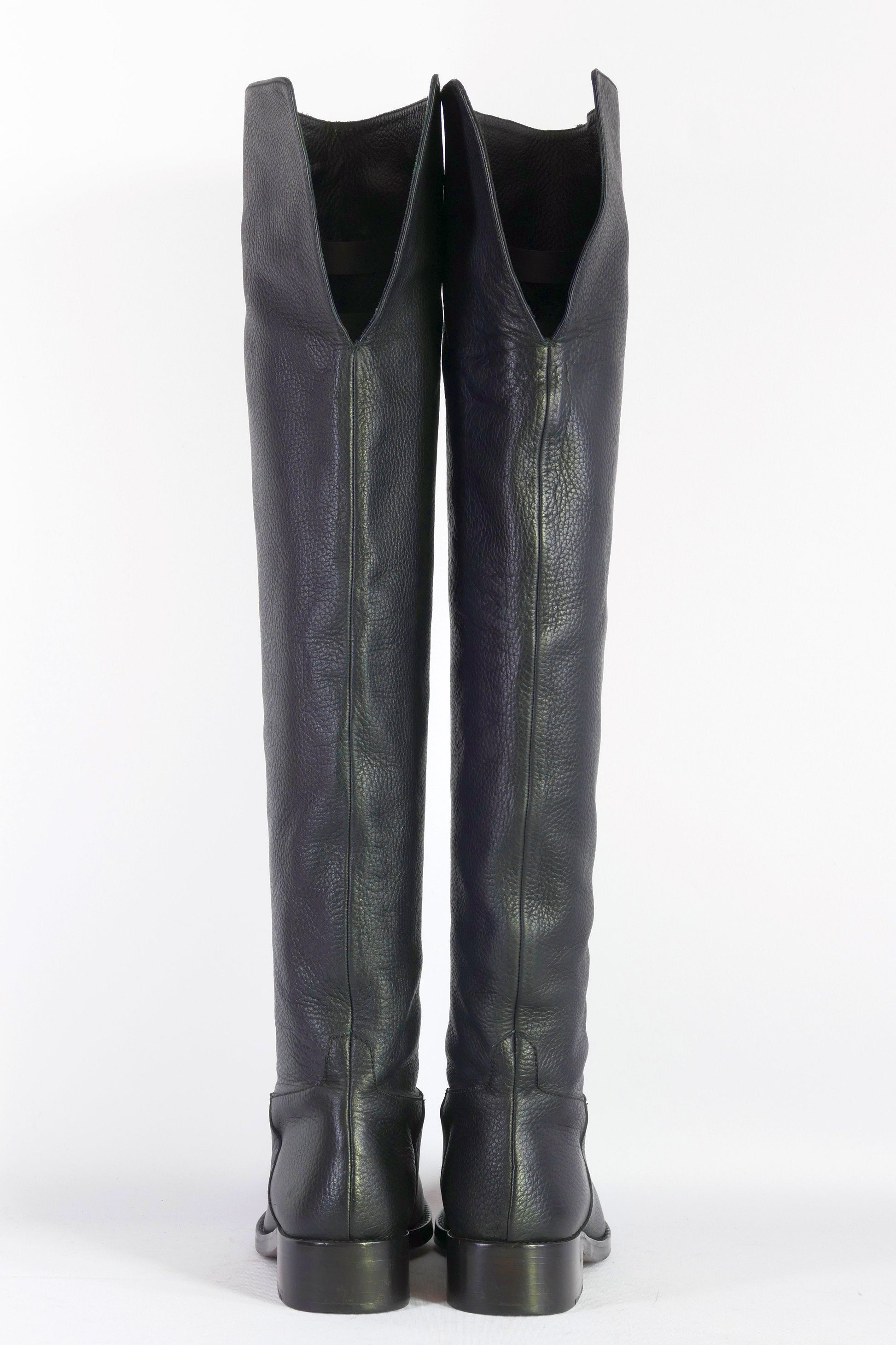 BUUTS Tommy Hilfiger Overknees Leder schwarz 223024-6