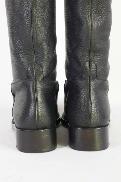 BUUTS Tommy Hilfiger Overknees Leder schwarz 223024-7