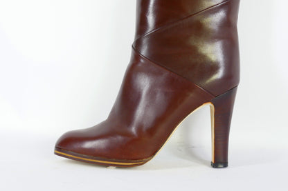 BUUTS Vintage Italia Vintage-Stiefel Leder kastanie 223025-9