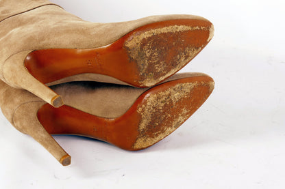 BUUTS Ralph Lauren Stiefel Wildleder camel 223031-10