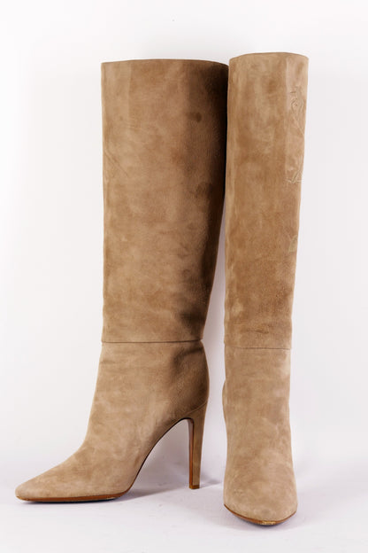 BUUTS Ralph Lauren Stiefel Wildleder camel 223031-4