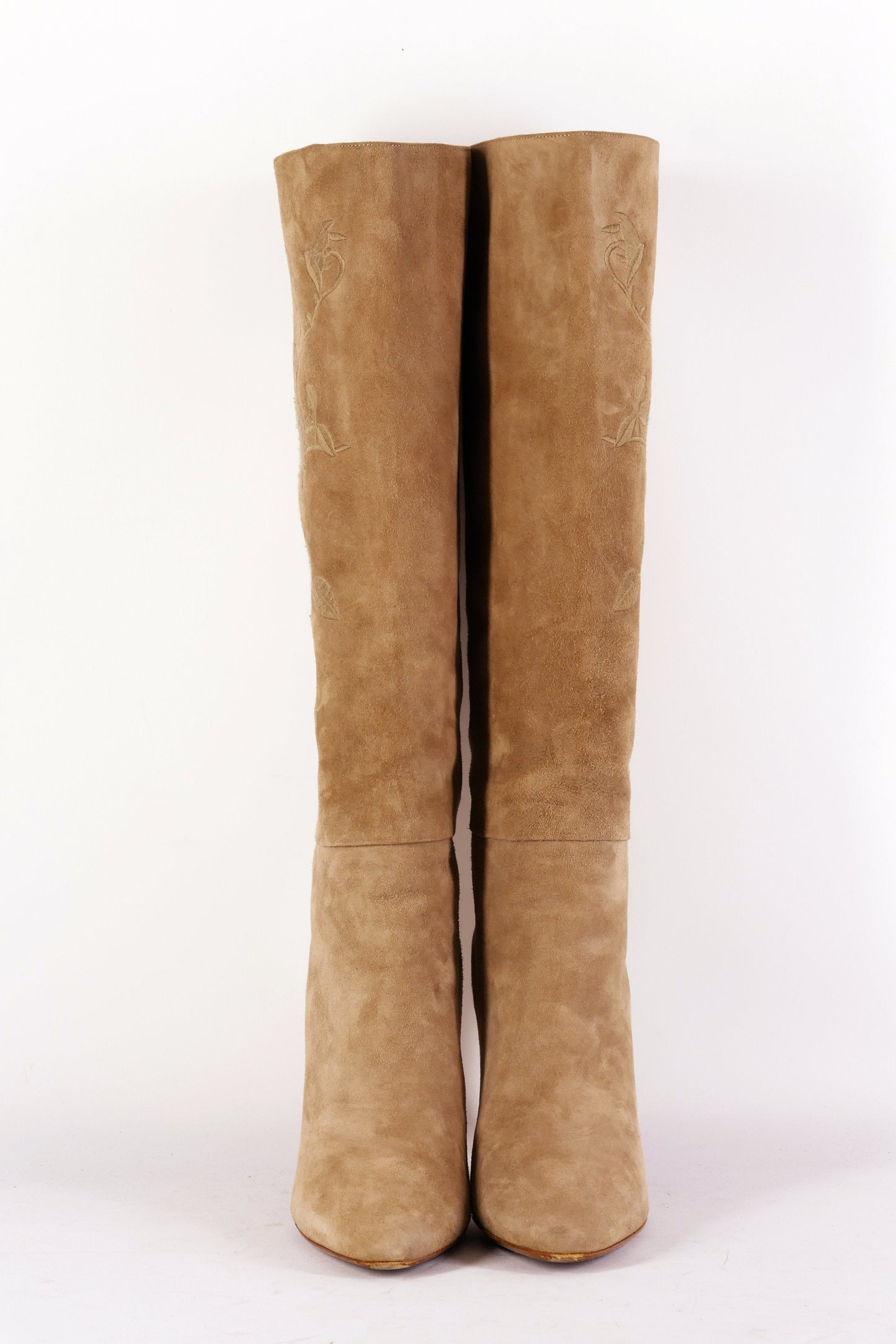 BUUTS Ralph Lauren Stiefel Wildleder camel 223031-5