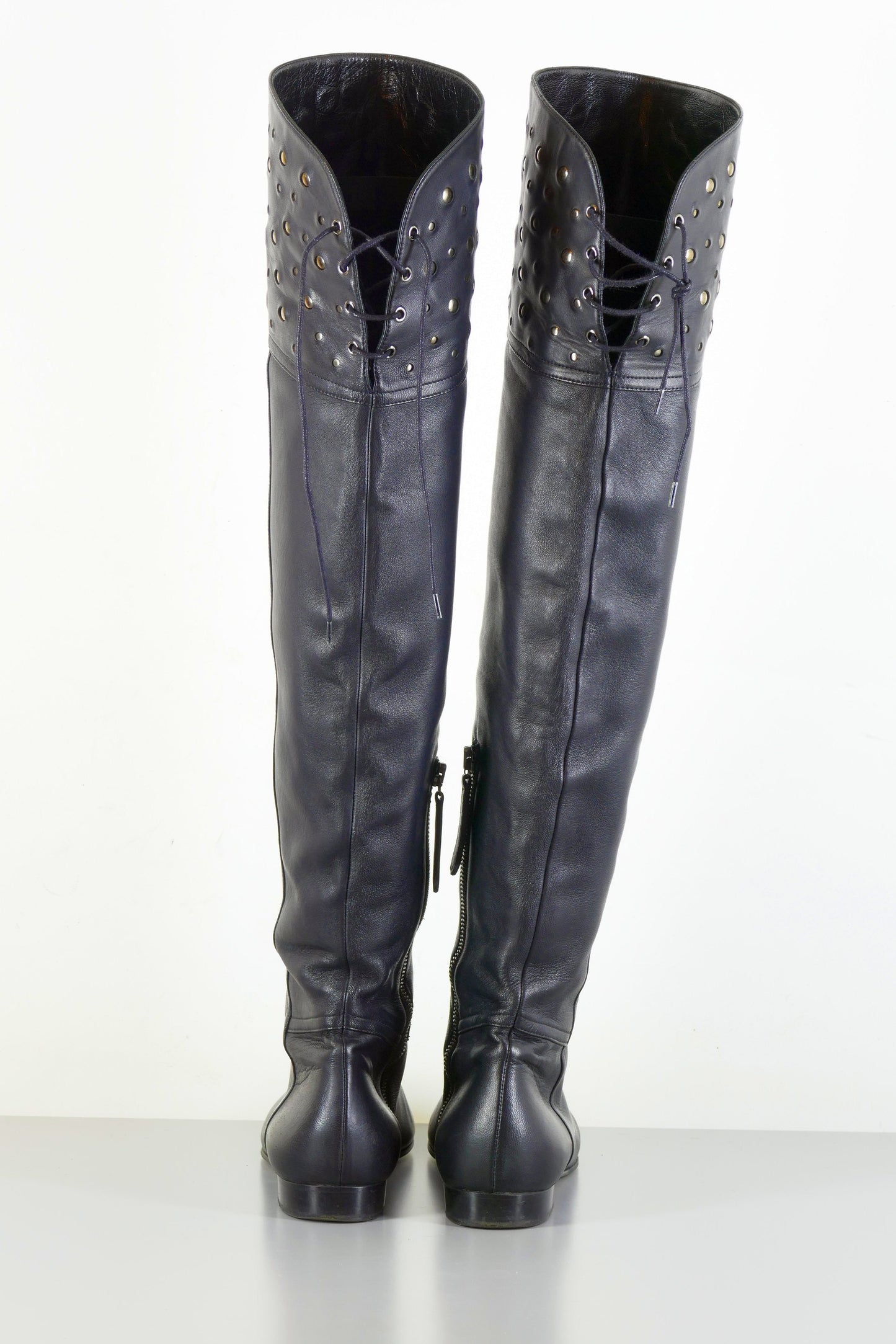 BUUTS Valentino Overknees Leder schwarz 223033-5