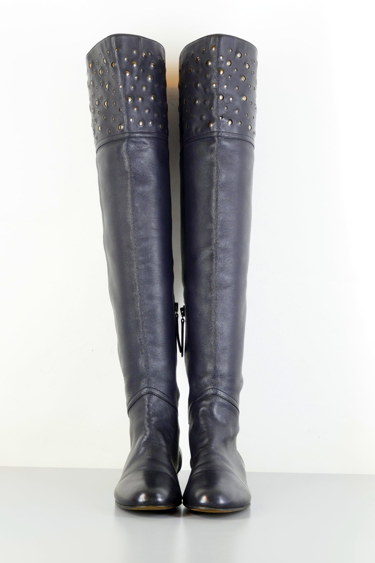 BUUTS Valentino Overknees Leder schwarz 223033-6