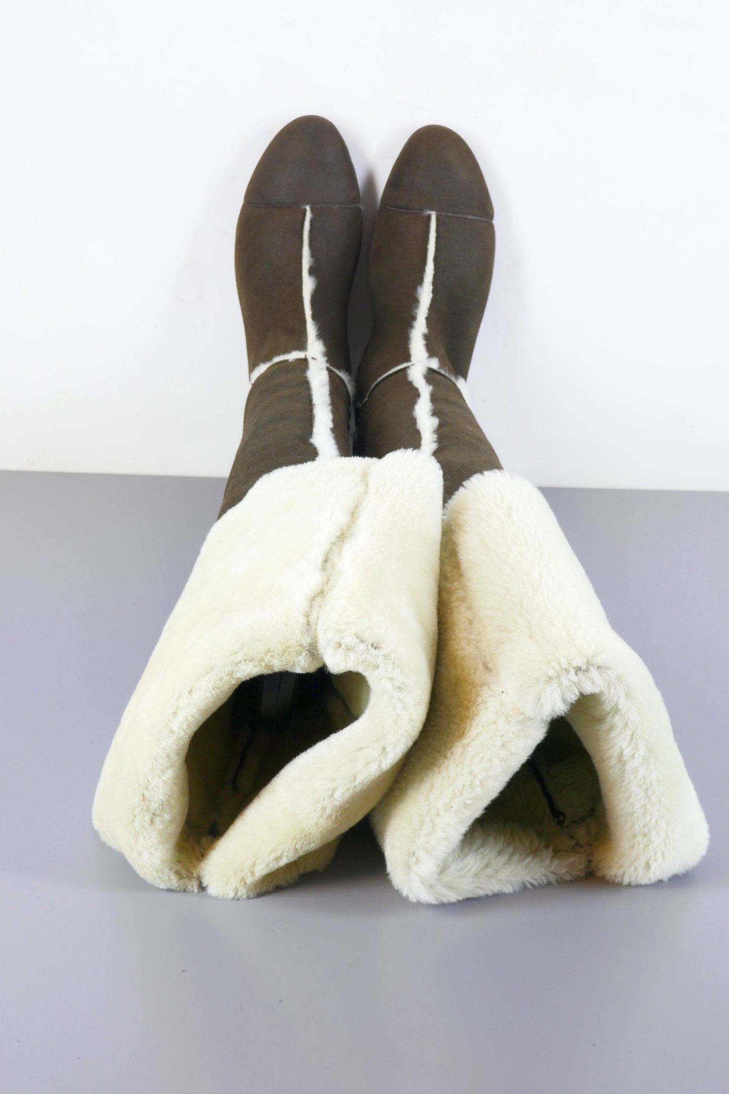 BUUTS AGL Overknees Wildleder dunkelbraun 223034-4