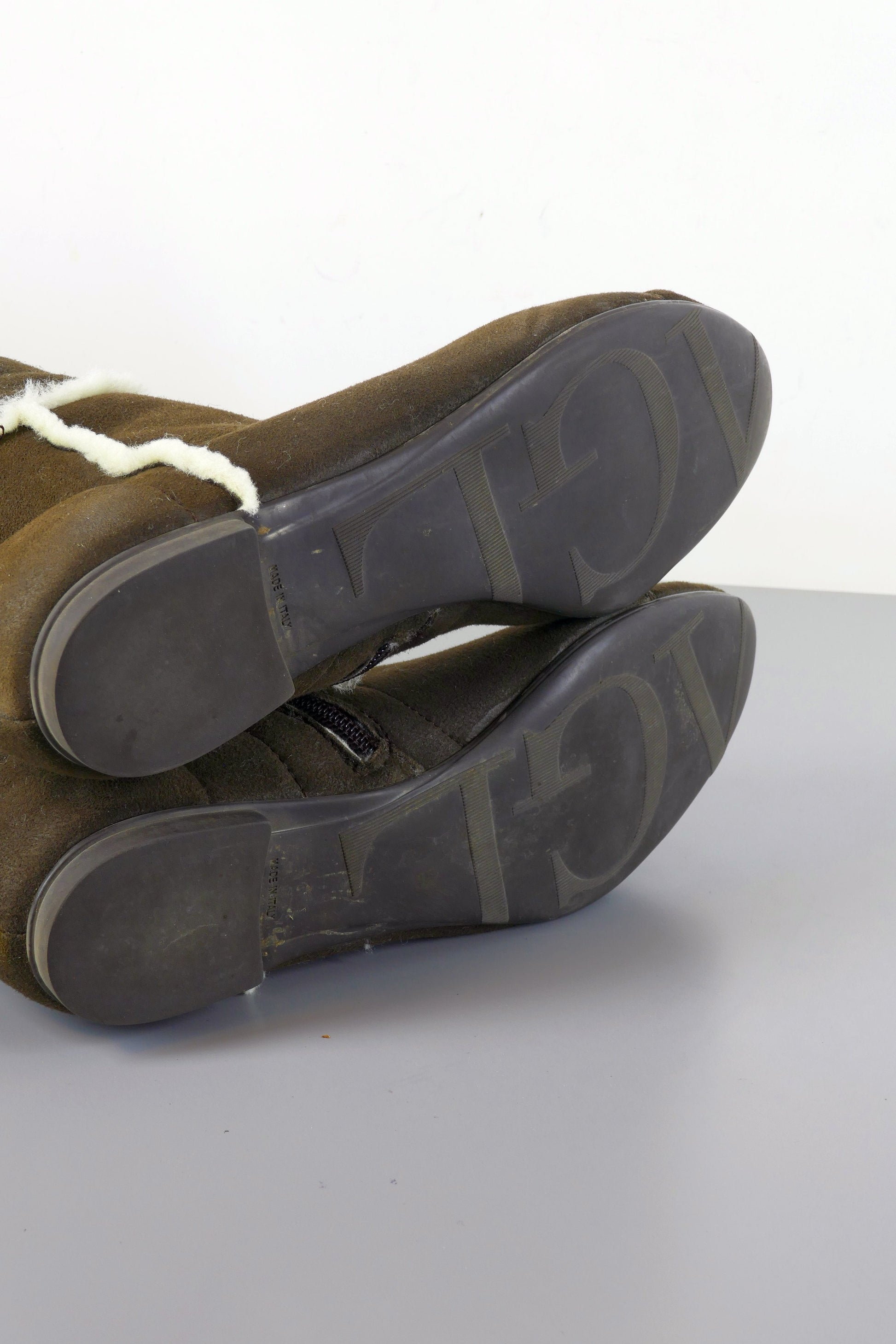 BUUTS AGL Overknees Wildleder dunkelbraun 223034-6