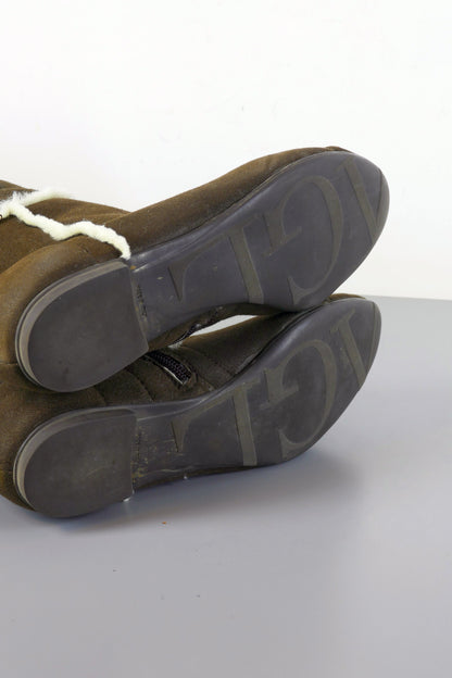 BUUTS AGL Overknees Wildleder dunkelbraun 223034-6