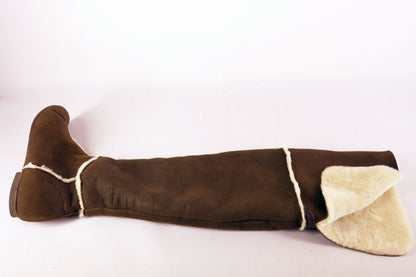 BUUTS AGL Overknees Wildleder dunkelbraun 223034-9