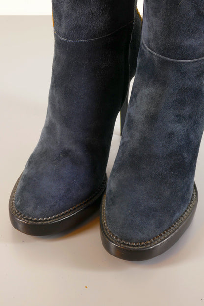 BUUTS Burberry Overknees Wildleder mehrfarbig 223035-8