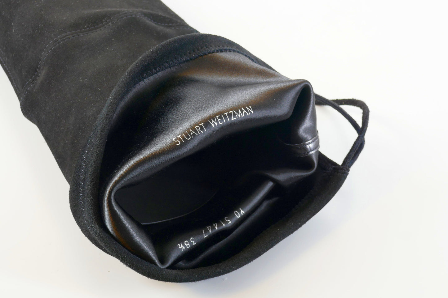 BUUTS Stuart Weitzmann Overknees Wildleder schwarz 223036-11