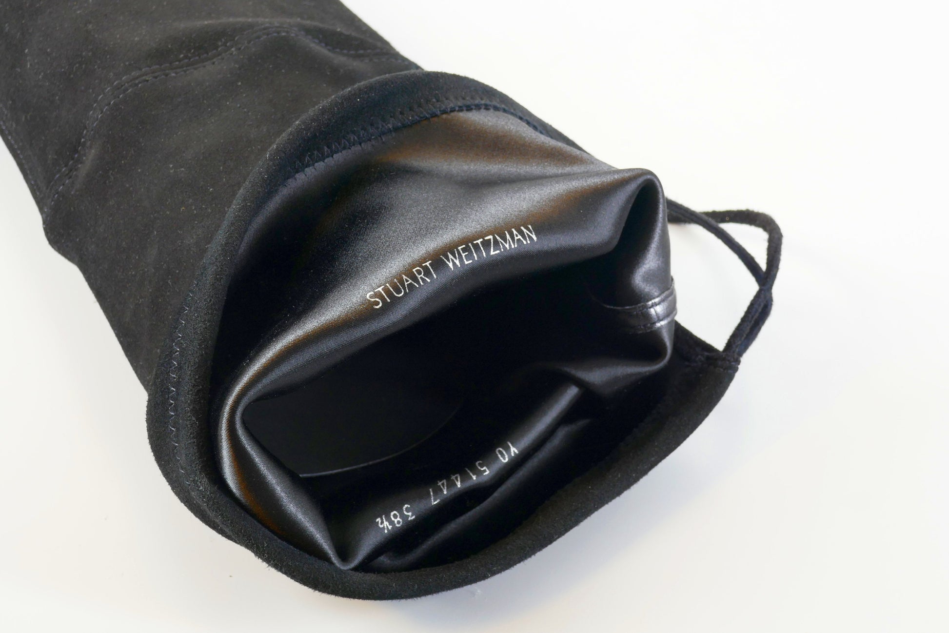 BUUTS Stuart Weitzmann Overknees Wildleder schwarz 223036-11