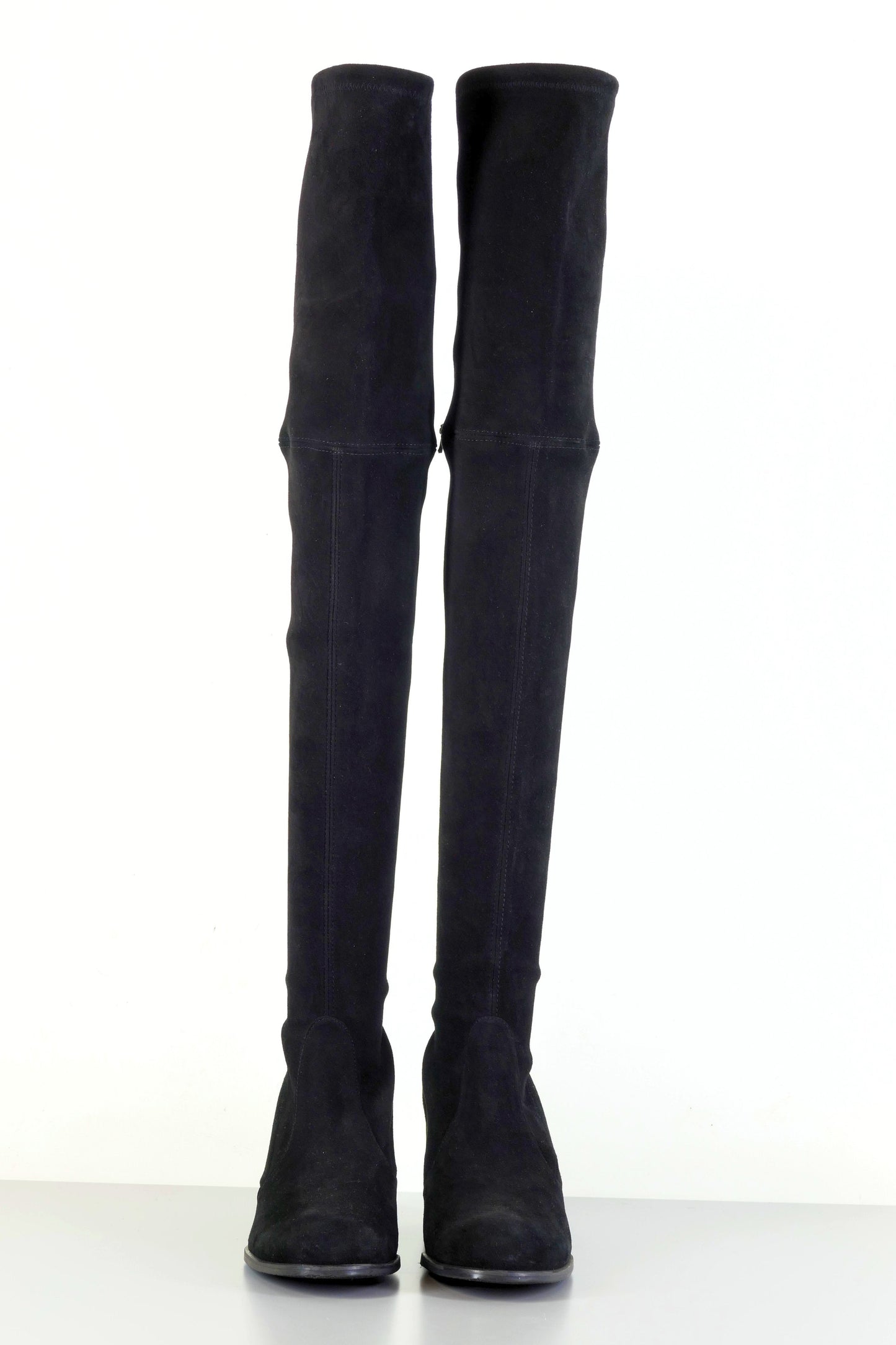 BUUTS Stuart Weitzmann Overknees Wildleder schwarz 223036-6