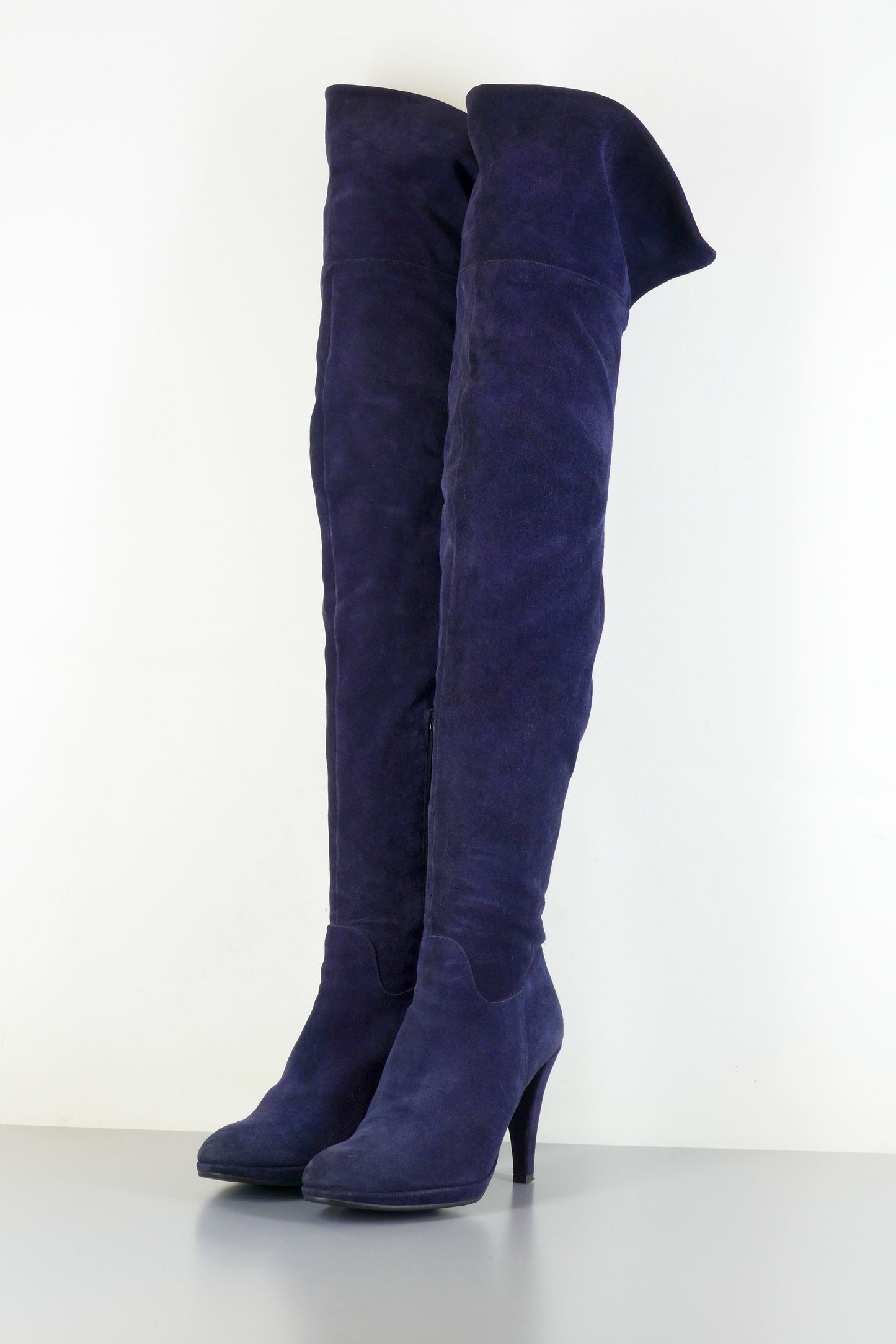 BUUTS GEOX Overknees Wildleder dunkelblau 223038-2