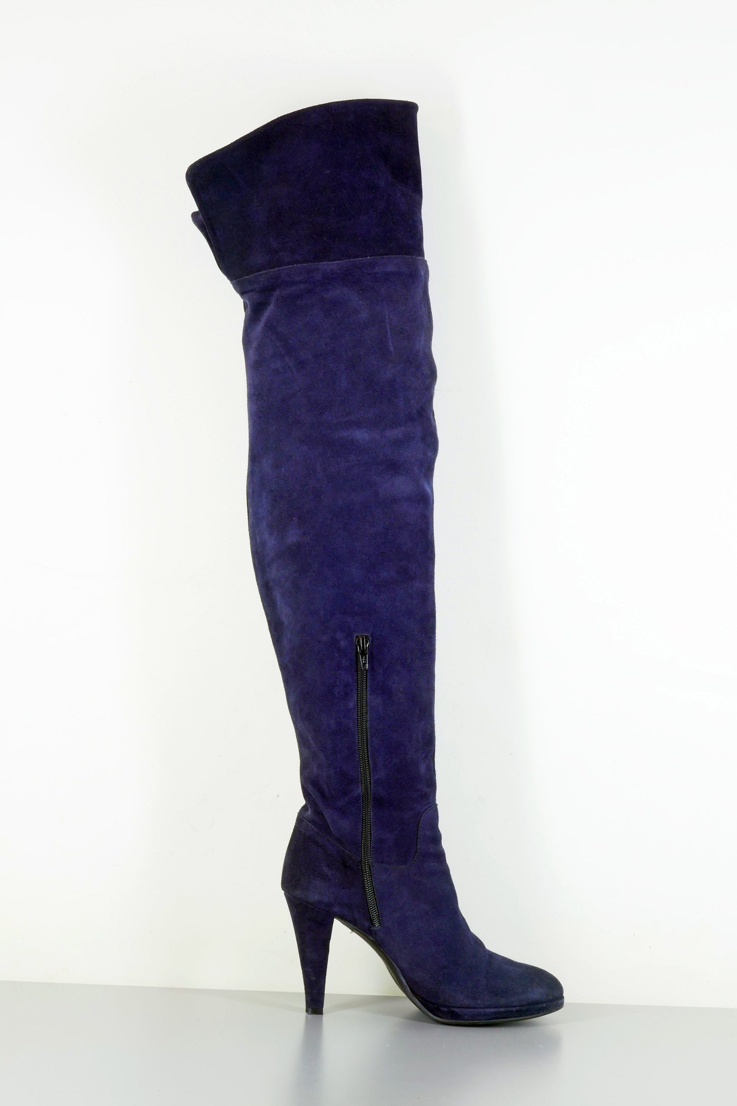 BUUTS GEOX Overknees Wildleder dunkelblau 223038-3