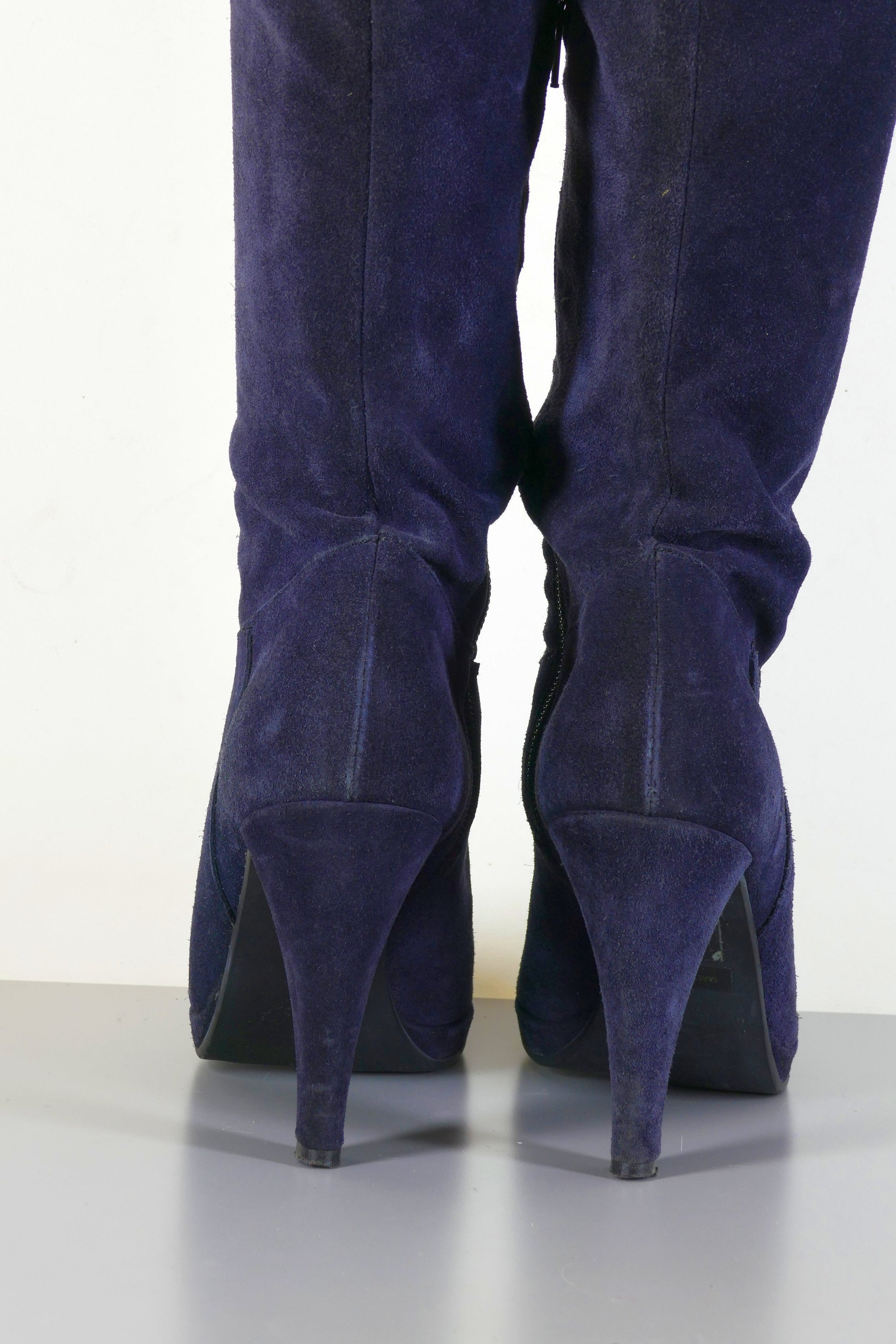 BUUTS GEOX Overknees Wildleder dunkelblau 223038-6