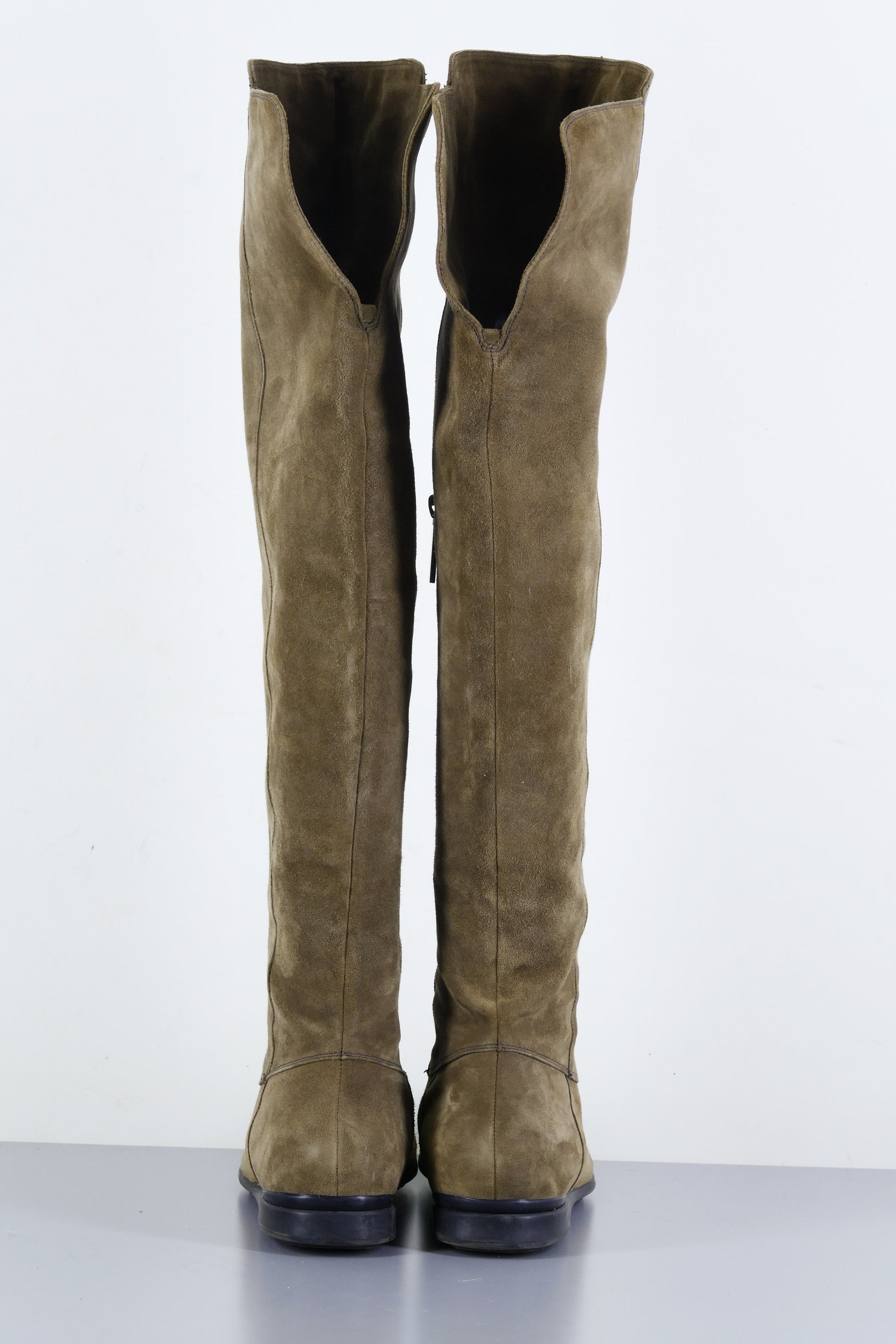 BUUTS Fratelli Rosetti Overknees Wildleder schlamm 223039-4