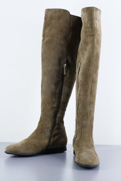 BUUTS Fratelli Rosetti Overknees Wildleder schlamm 223039-5