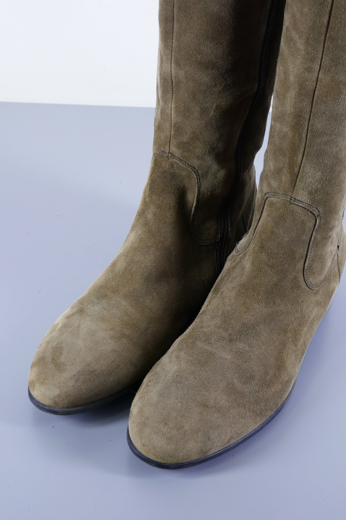 BUUTS Fratelli Rosetti Overknees Wildleder schlamm 223039-6