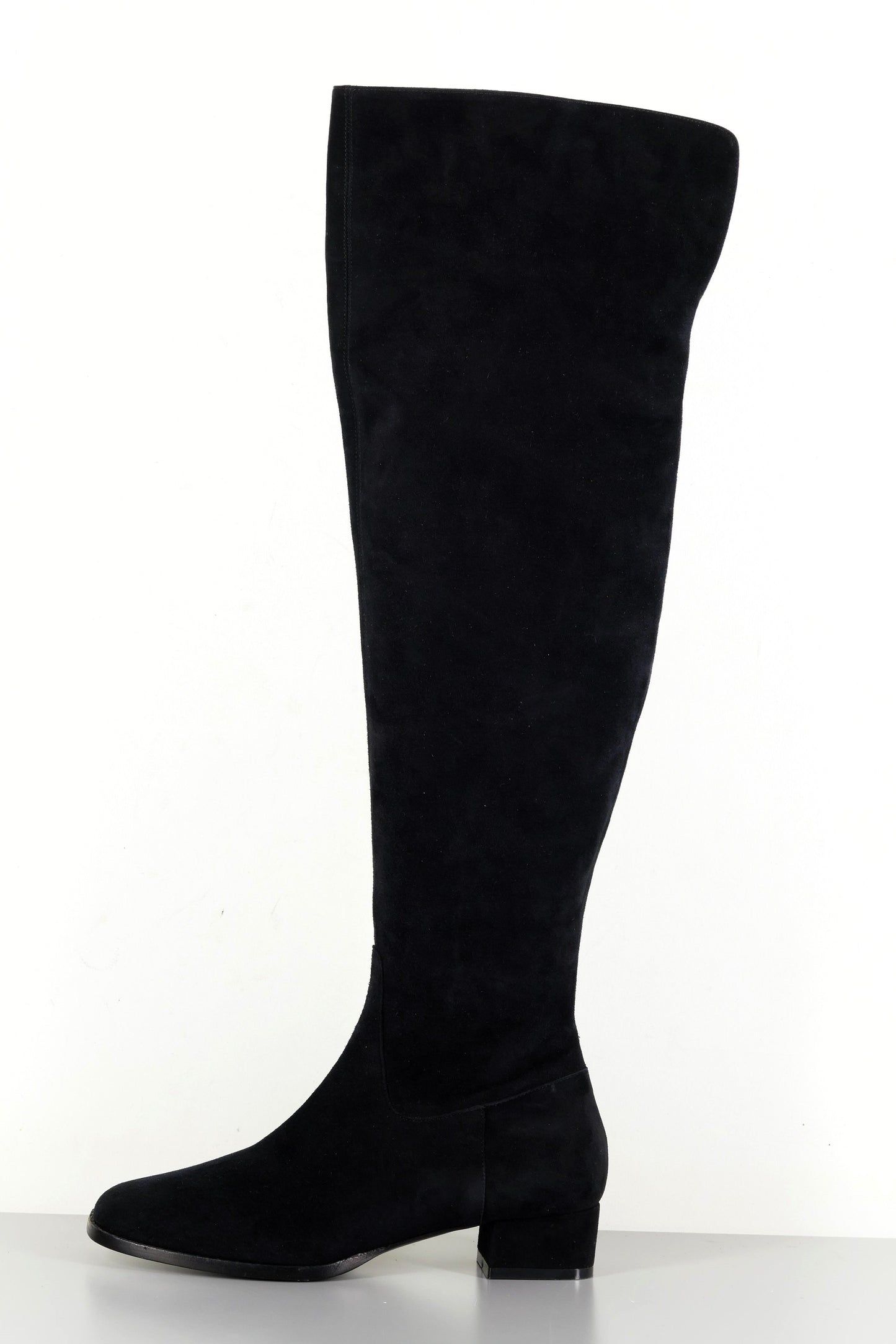 BUUTS Trussardi Overknees Wildleder schwarz 223040-1