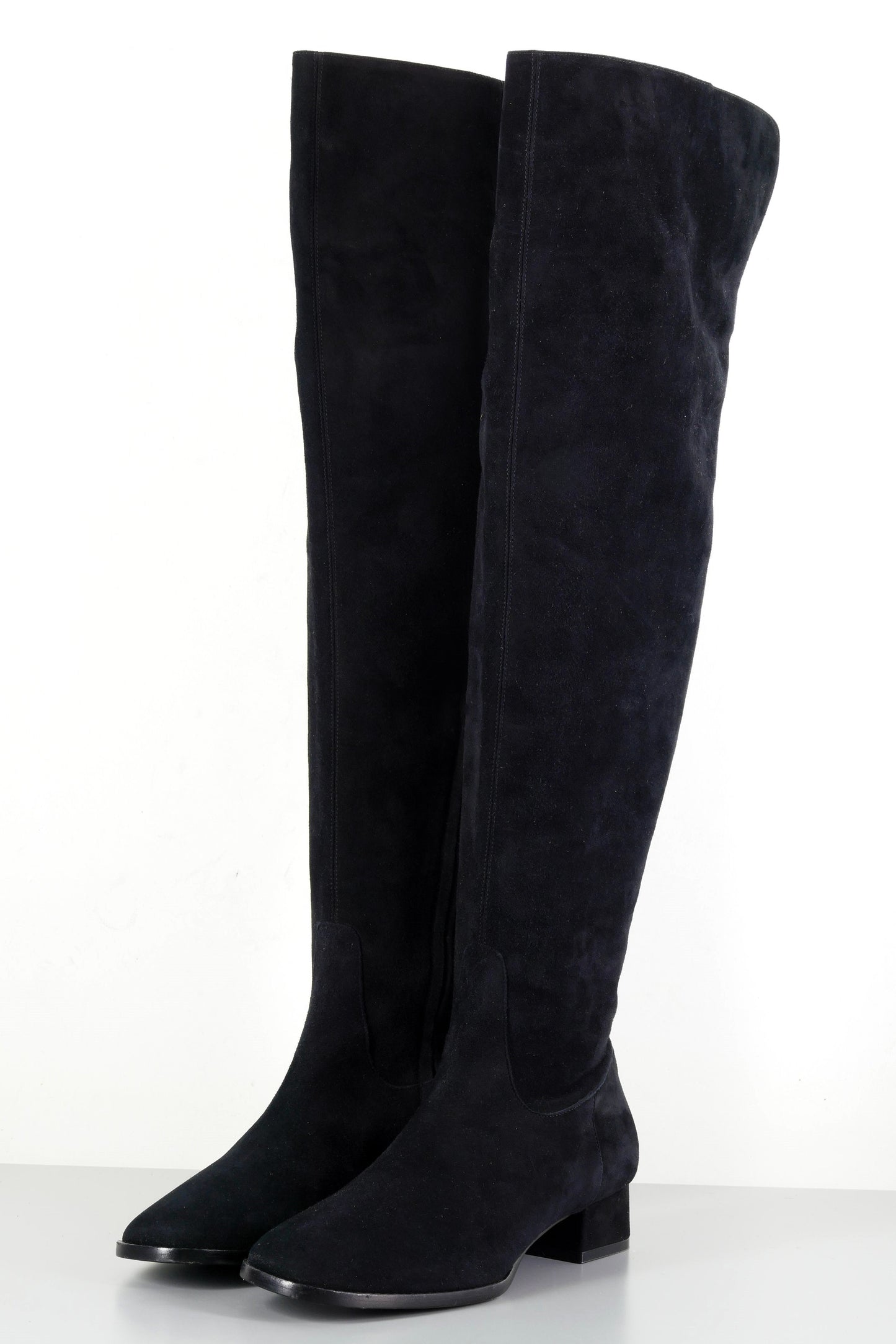 BUUTS Trussardi Overknees Wildleder schwarz 223040-2