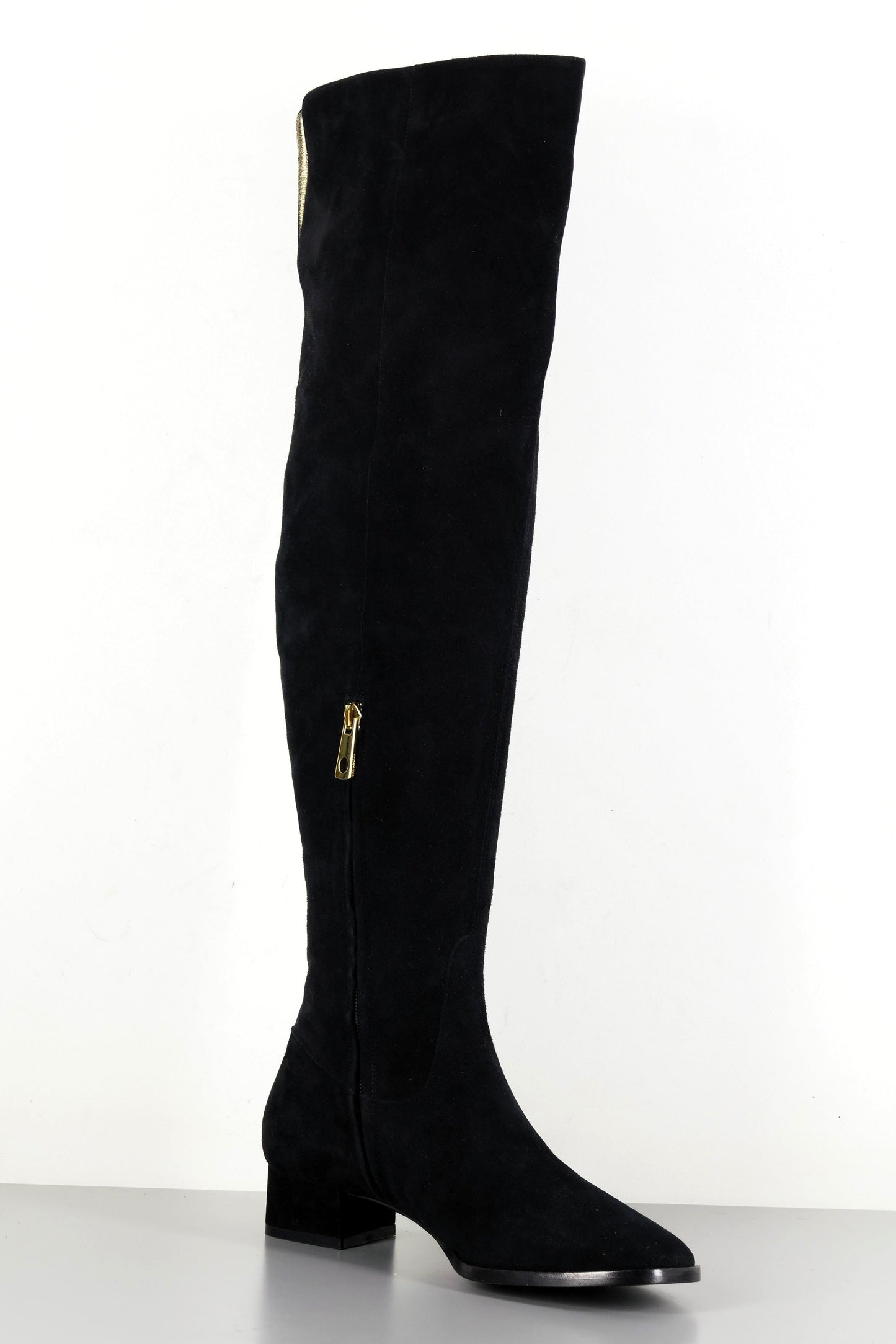 BUUTS Trussardi Overknees Wildleder schwarz 223040-3