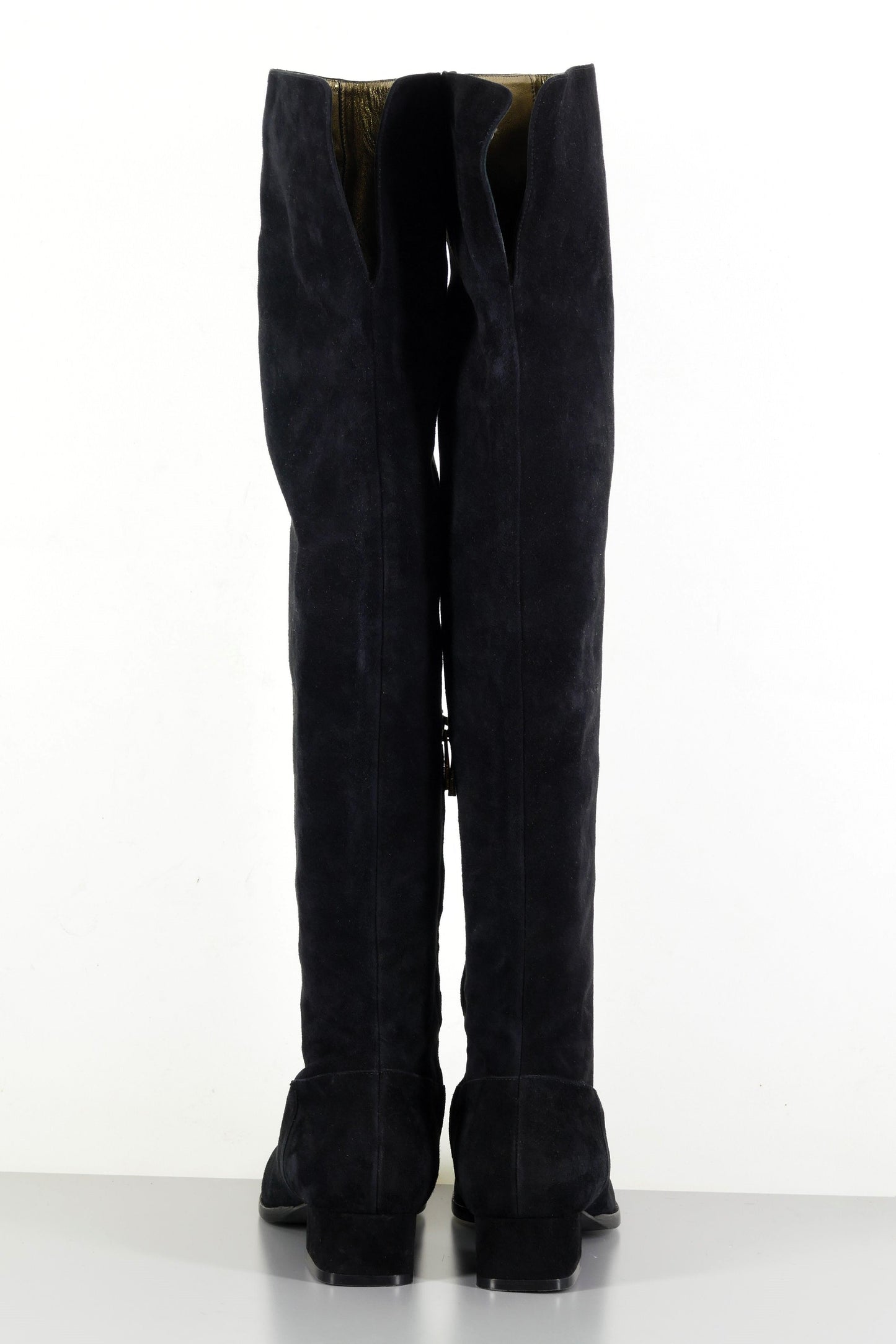 BUUTS Trussardi Overknees Wildleder schwarz 223040-5