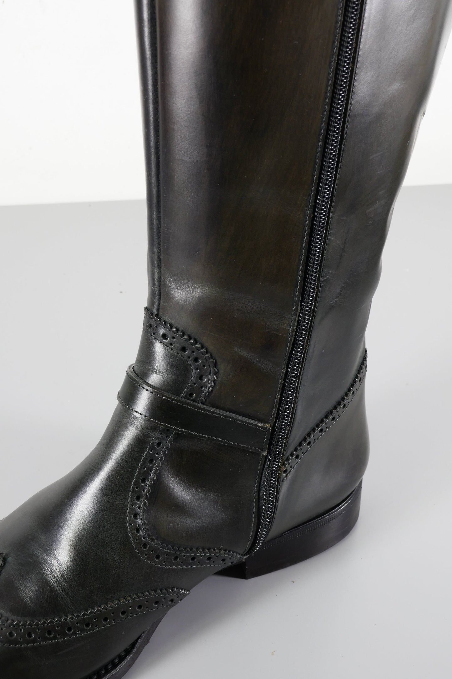 BUUTS Lotusse Stiefel Leder dunkelgrün 223042-6
