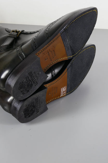 BUUTS Lotusse Stiefel Leder dunkelgrün 223042-8