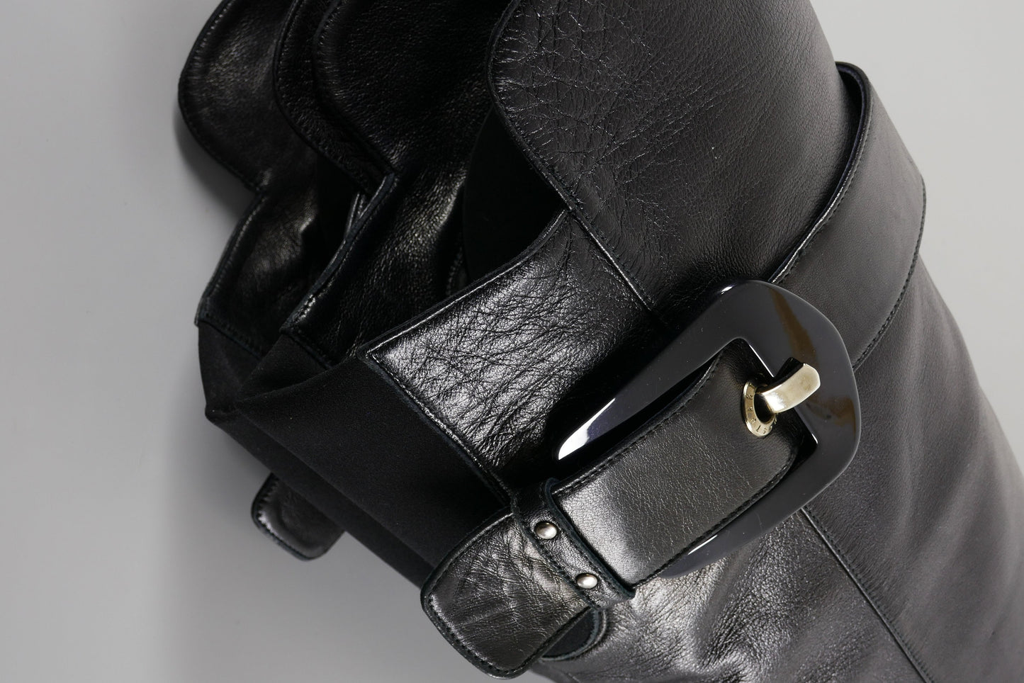 BUUTS Stuart Weitzmann Hohe Stiefel Leder schwarz 223043-7