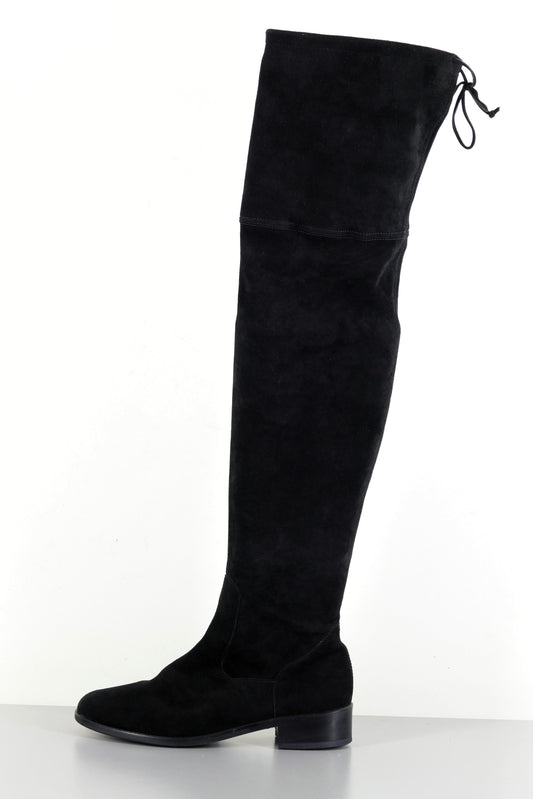 BUUTS Peter Kaiser Overknees Wildleder schwarz 223044-1