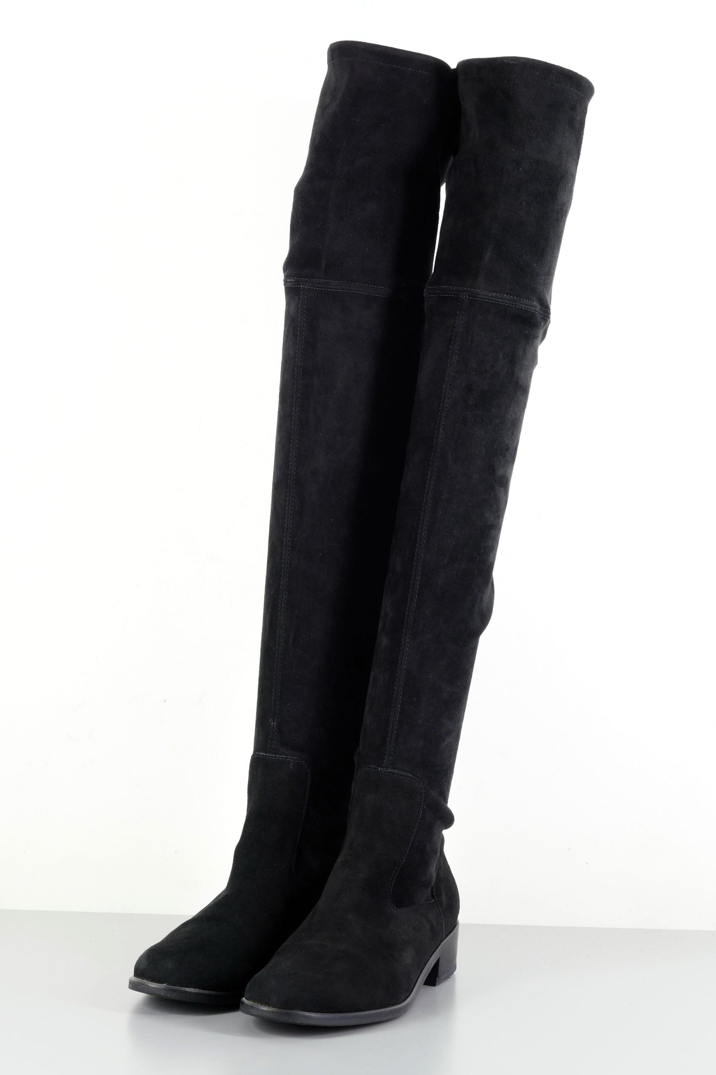 BUUTS Peter Kaiser Overknees Wildleder schwarz 223044-2