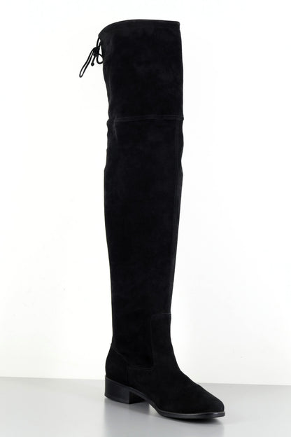 BUUTS Peter Kaiser Overknees Wildleder schwarz 223044-3