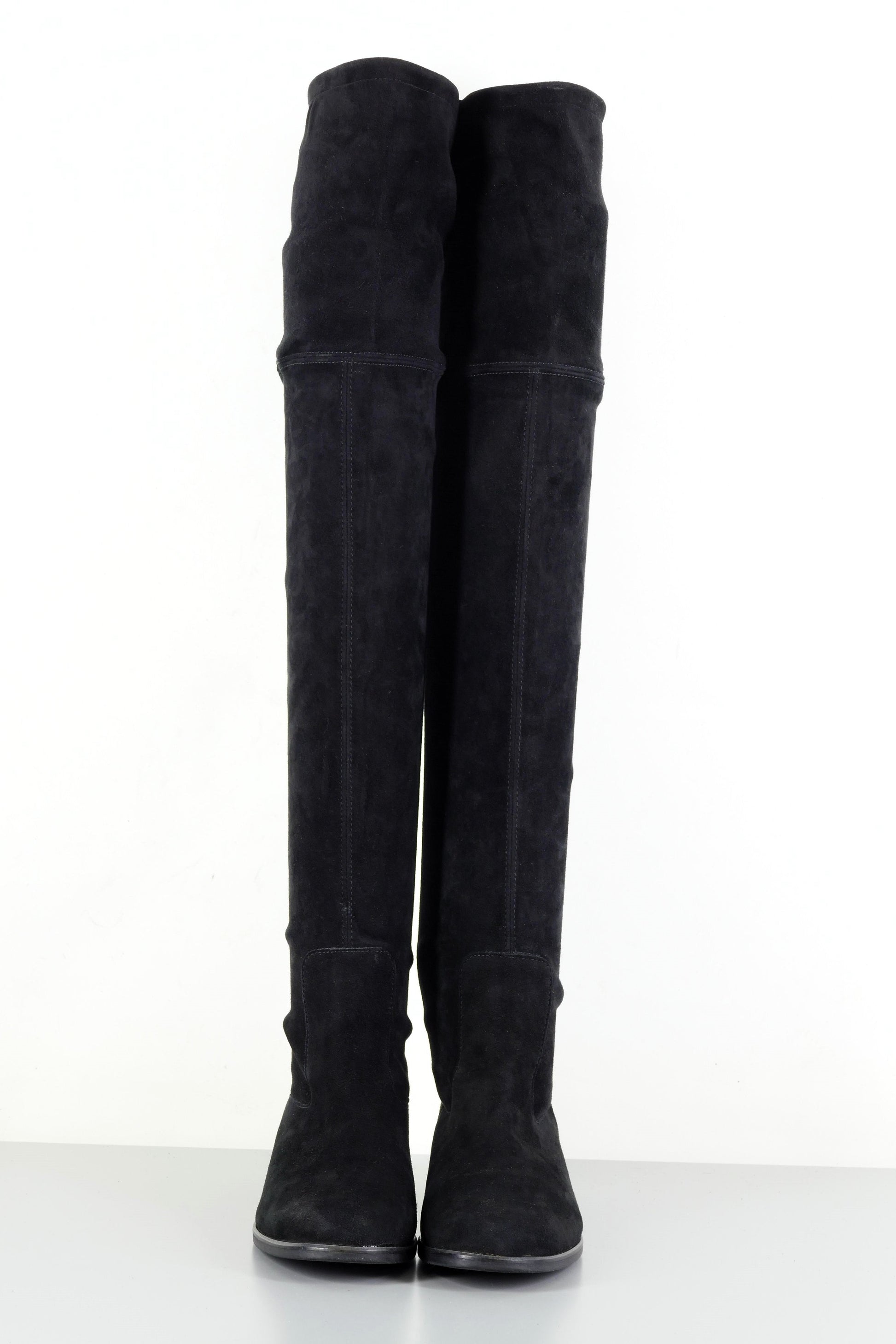 BUUTS Peter Kaiser Overknees Wildleder schwarz 223044-4