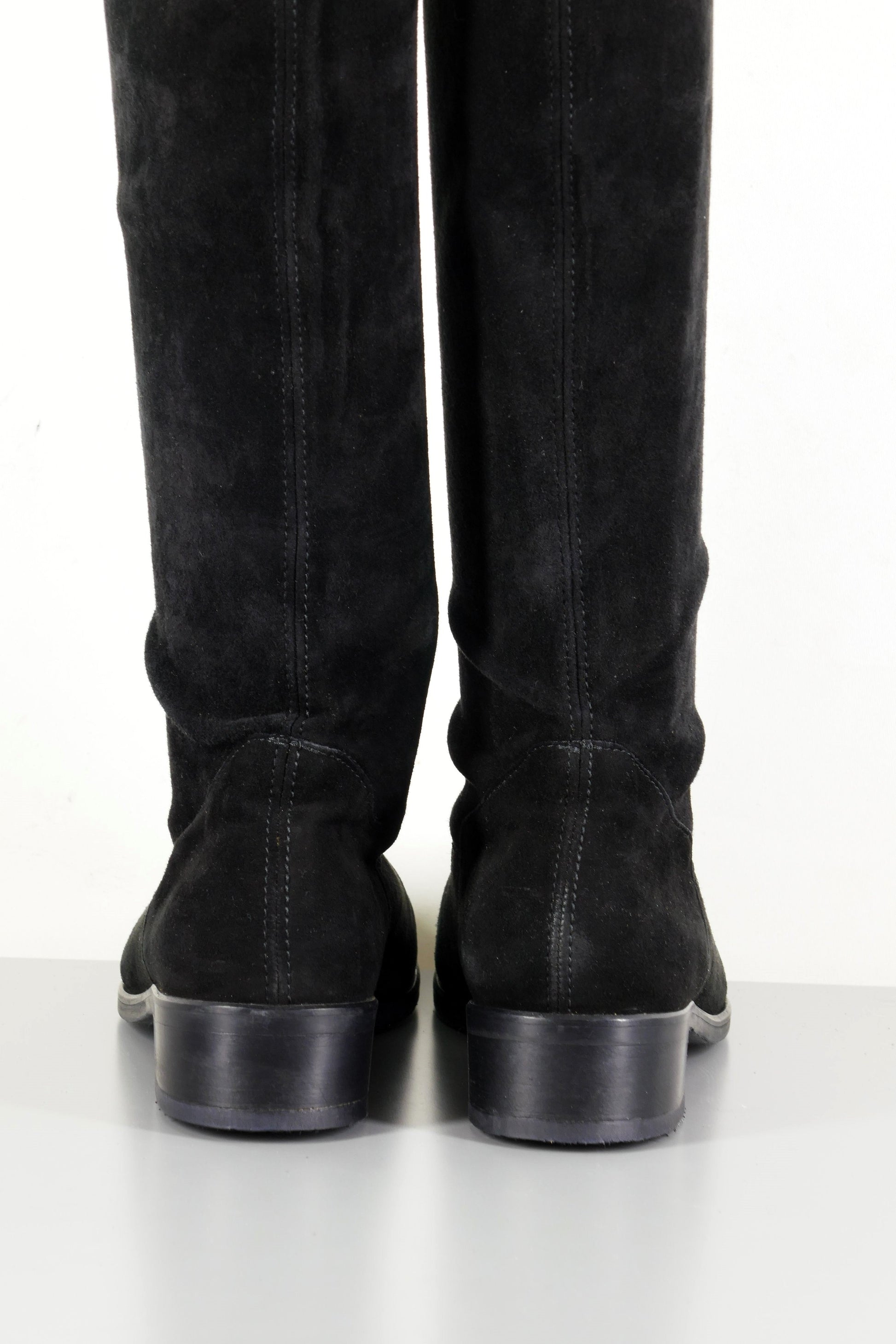 BUUTS Peter Kaiser Overknees Wildleder schwarz 223044-5