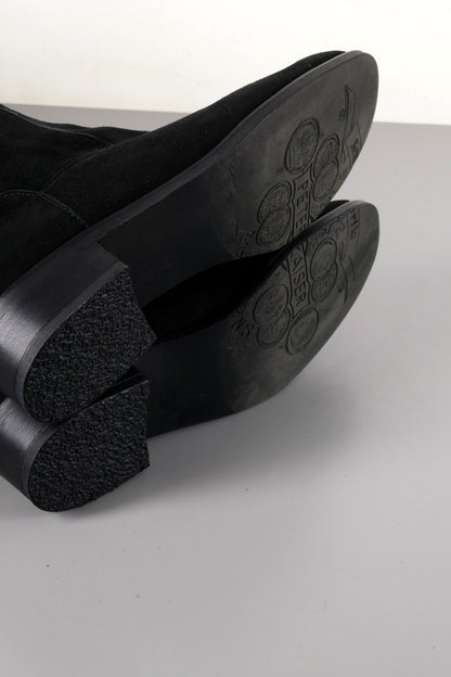 BUUTS Peter Kaiser Overknees Wildleder schwarz 223044-8