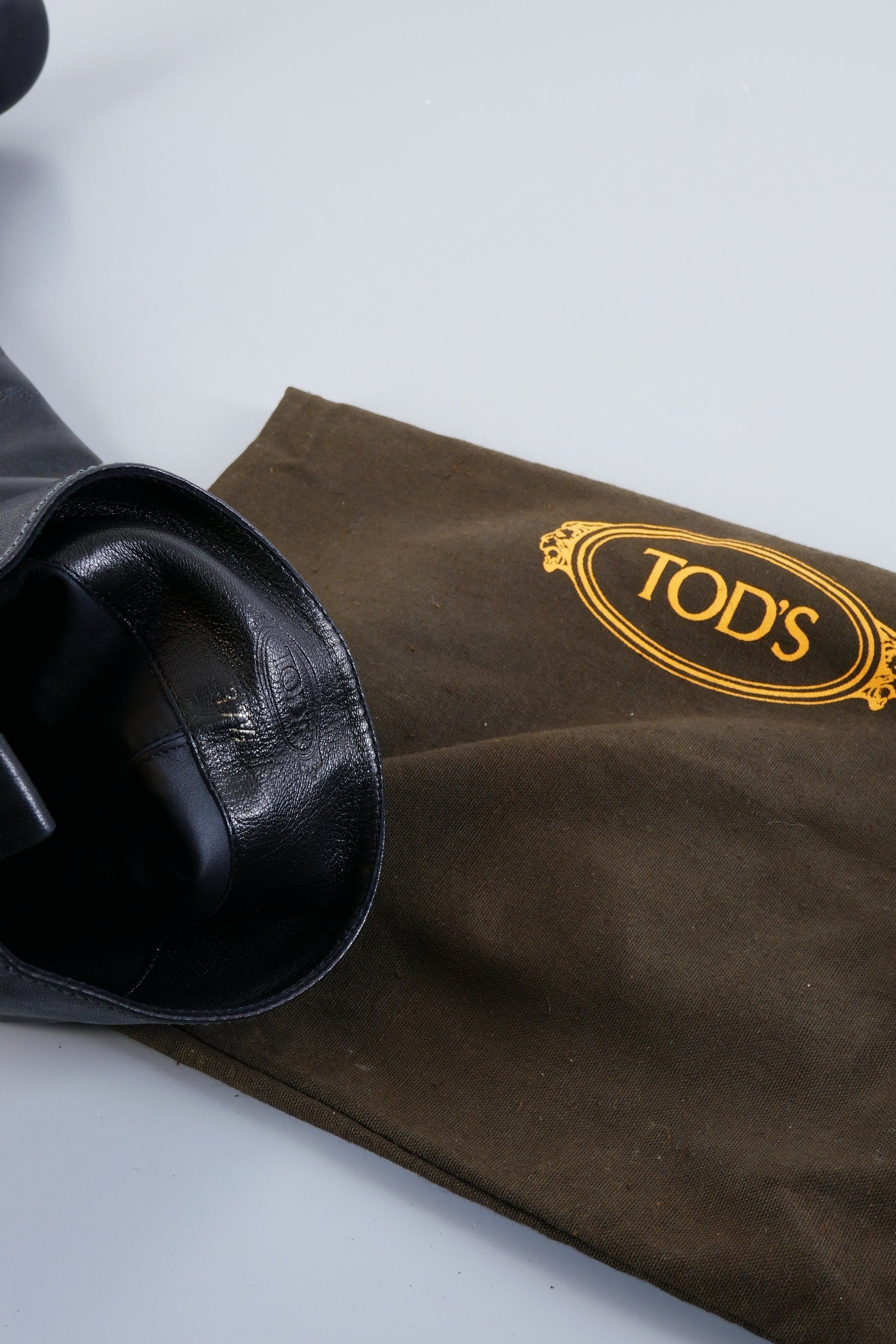 BUUTS Tods Stiefel Leder schwarz 223045-9