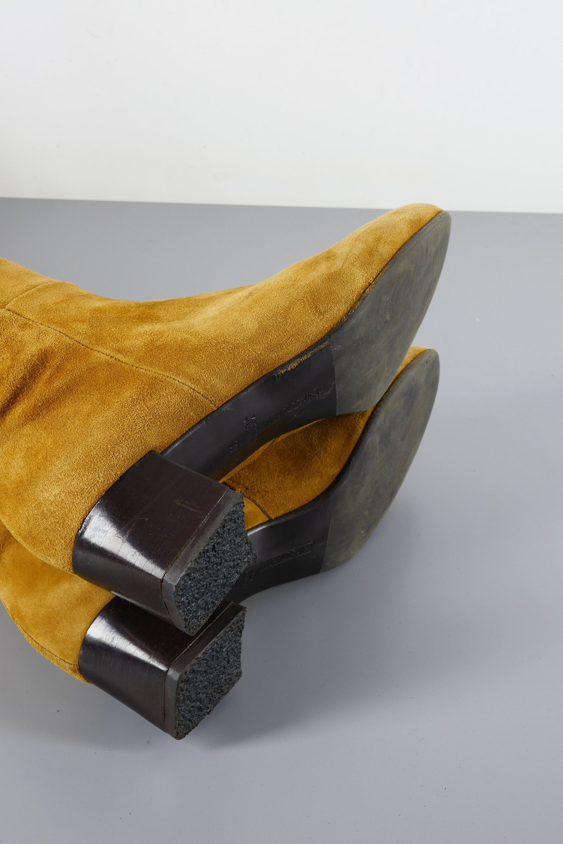 BUUTS Marc Cain Overknees Wildleder cognac 223047-6