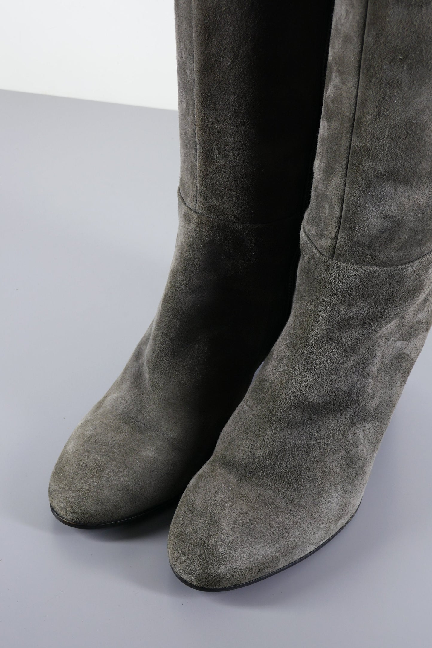 BUUTS Marc Cain Hohe Stiefel Wildleder grau 223048-6