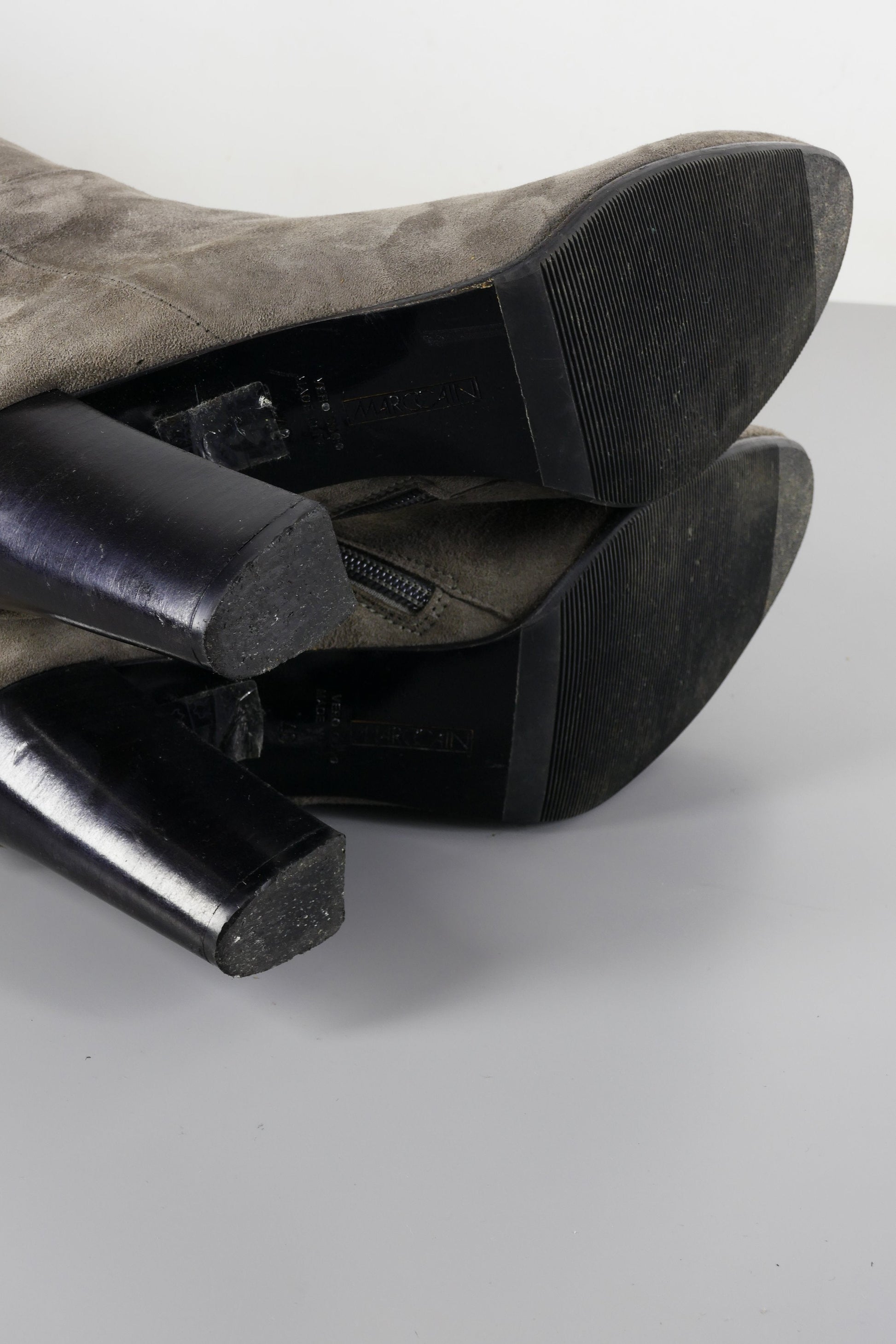 BUUTS Marc Cain Hohe Stiefel Wildleder grau 223048-7