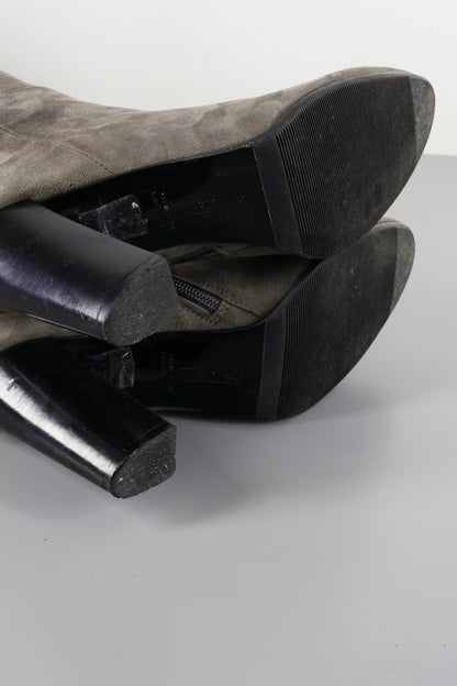 BUUTS Marc Cain Hohe Stiefel Wildleder grau 223048-7