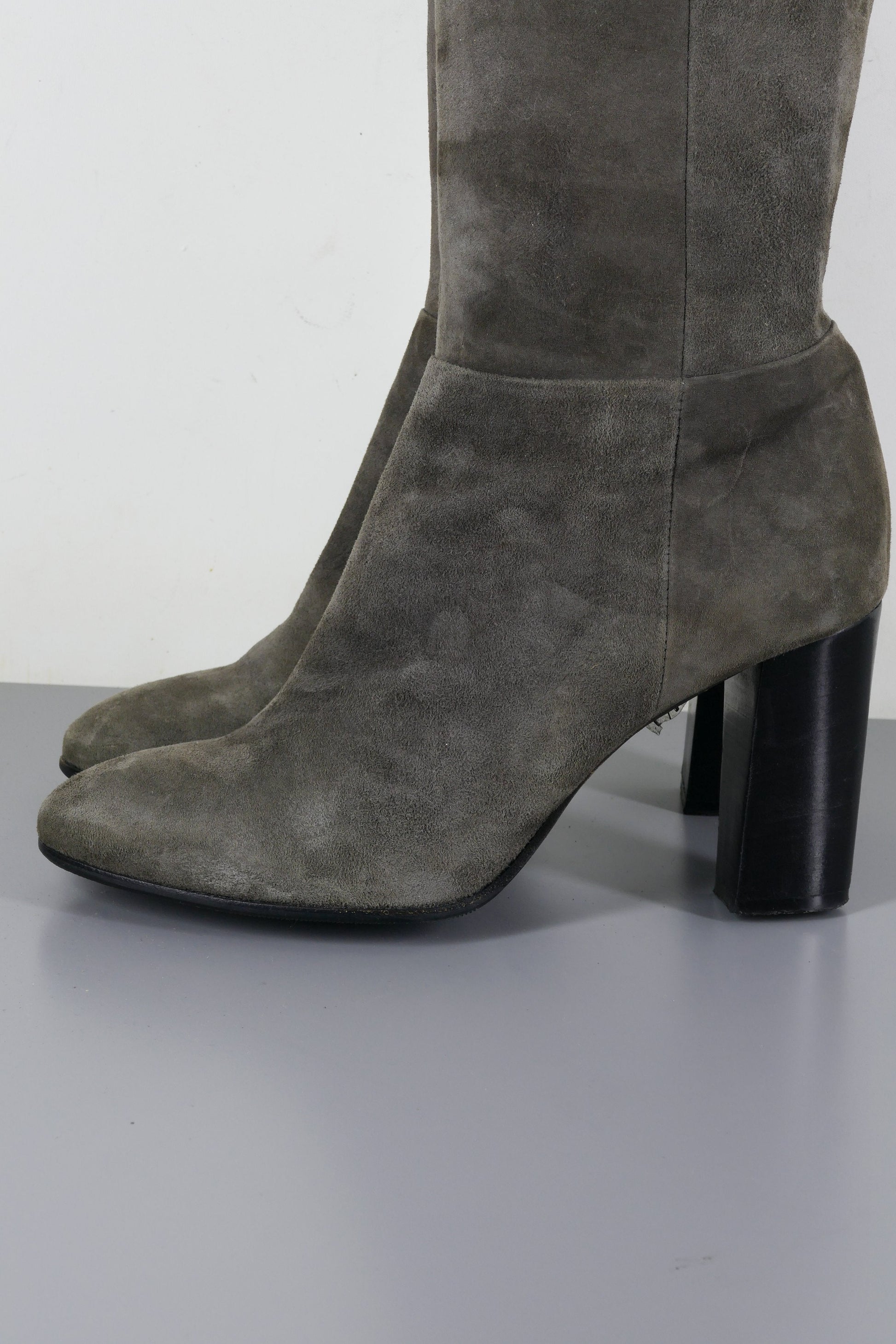 BUUTS Marc Cain Hohe Stiefel Wildleder grau 223048-8