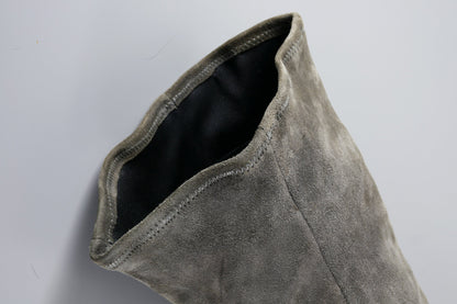 BUUTS Marc Cain Hohe Stiefel Wildleder grau 223048-9