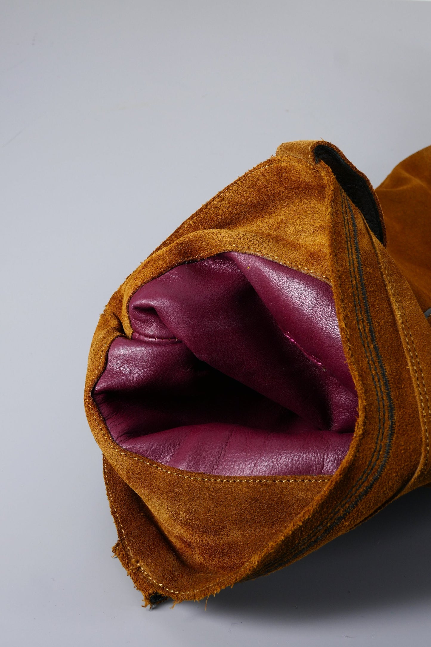 BUUTS Fred de la Bretoniere Hohe Stiefel Wildleder cognac 223049-9