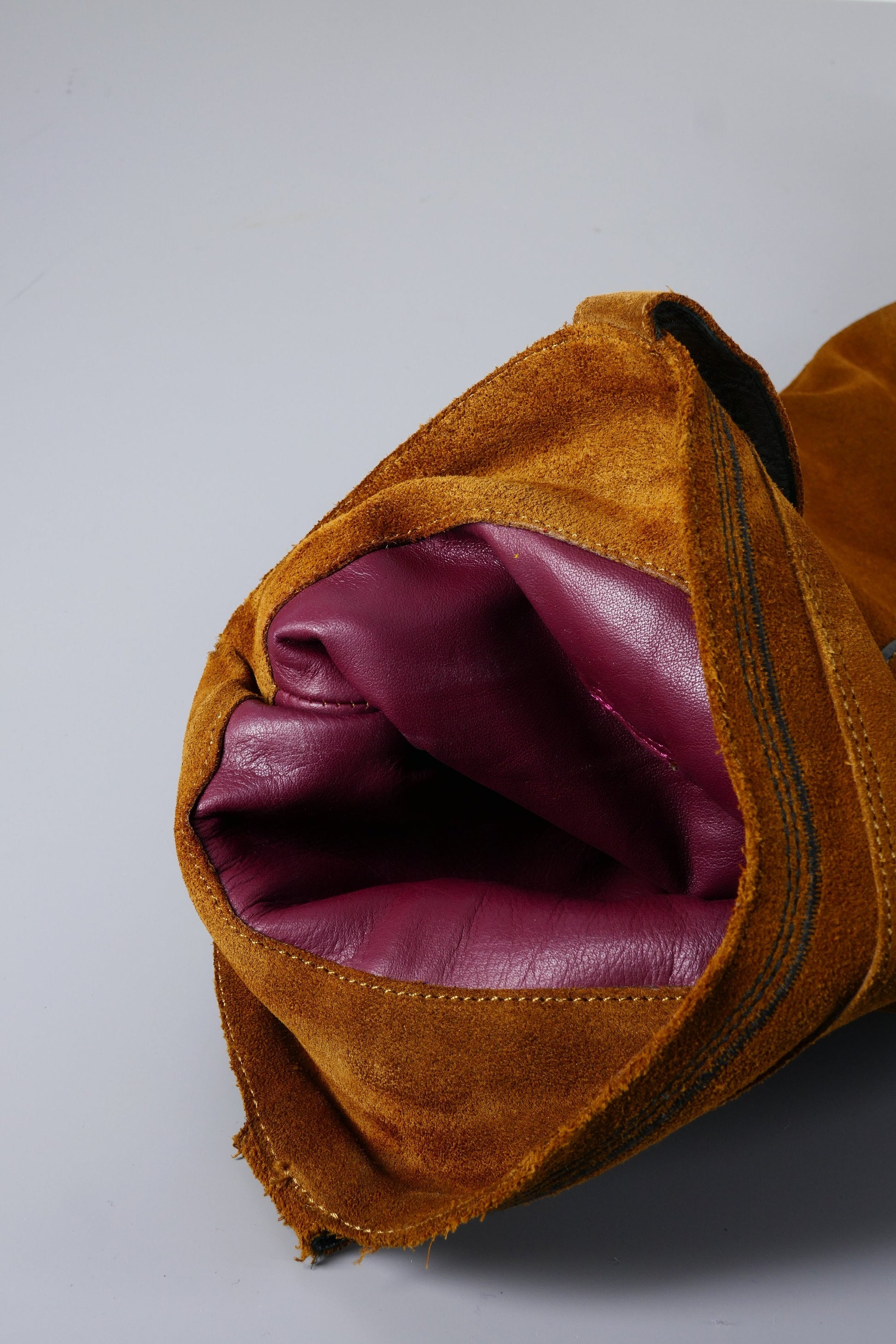 BUUTS Fred de la Bretoniere Hohe Stiefel Wildleder cognac 223049-9