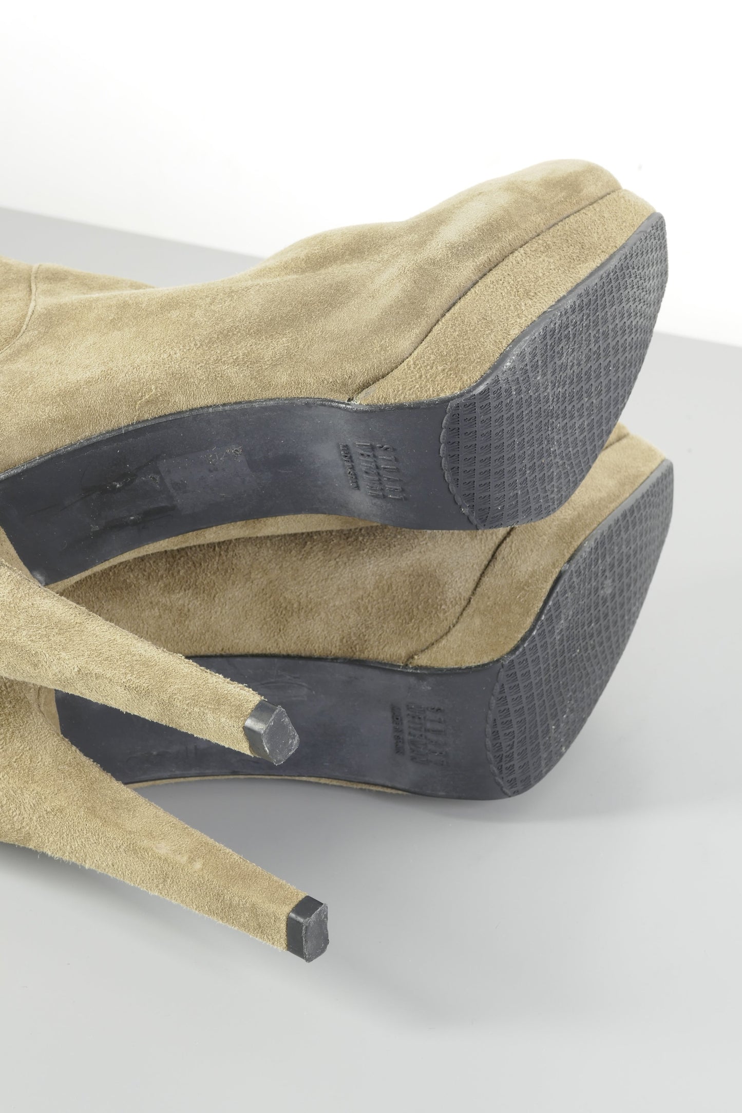 BUUTS Stuart Weitzmann Stiefel Wildleder camel 223050-8