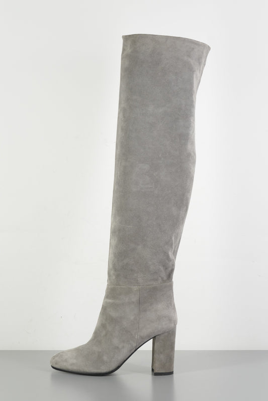 BUUTS Wildleder grau Cinque Hohe Stiefel Wildleder grau 223052-1