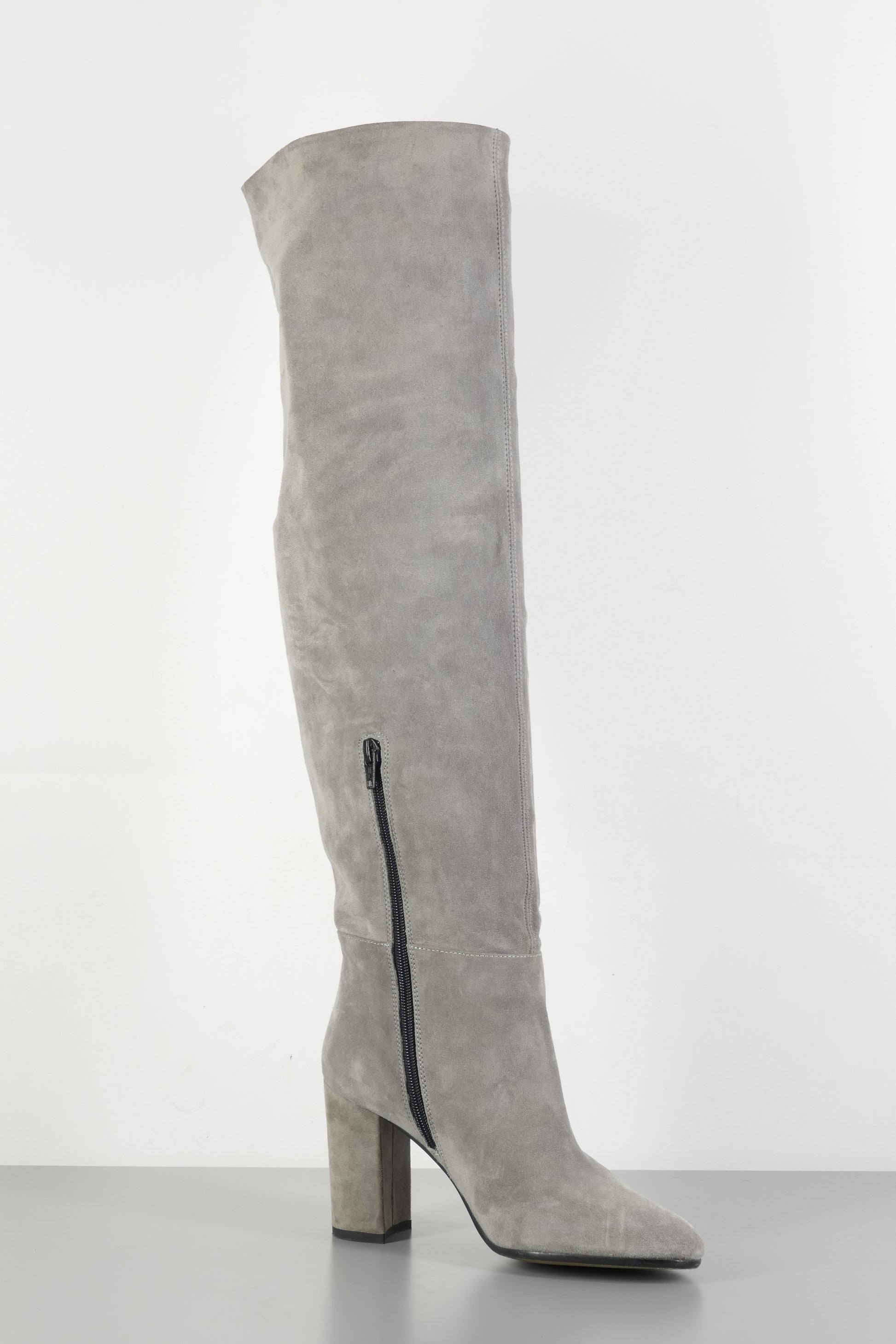BUUTS Wildleder grau Cinque Hohe Stiefel Wildleder grau 223052-2