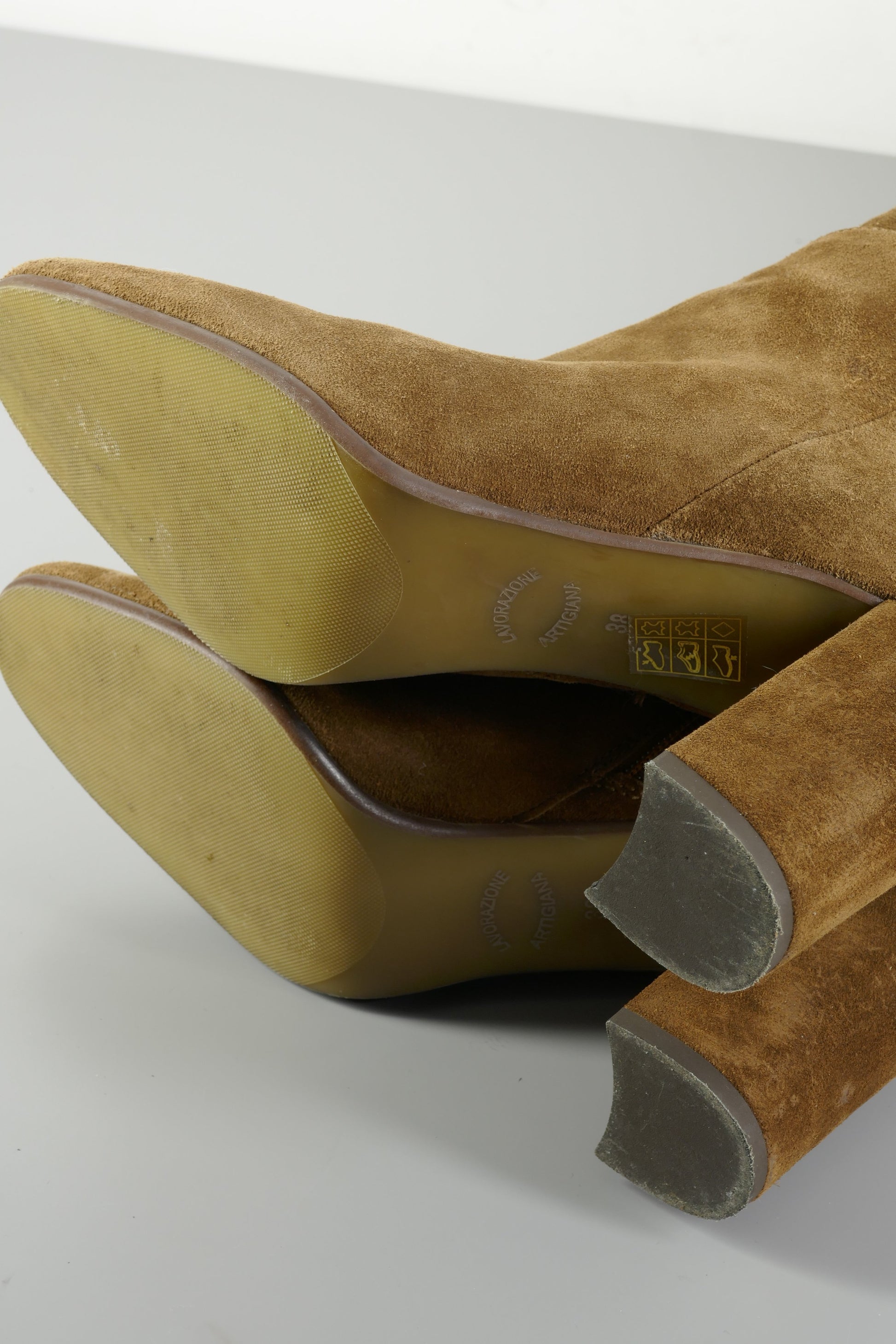 BUUTS Wildleder khaki Cinque Hohe Stiefel Wildleder khaki 223053-7